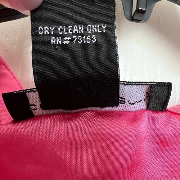 Spenser Jeremy Women's Tank Top Sleeveless Lined‎ Silk Embellished Pink M Bling - Picture 5 of 5